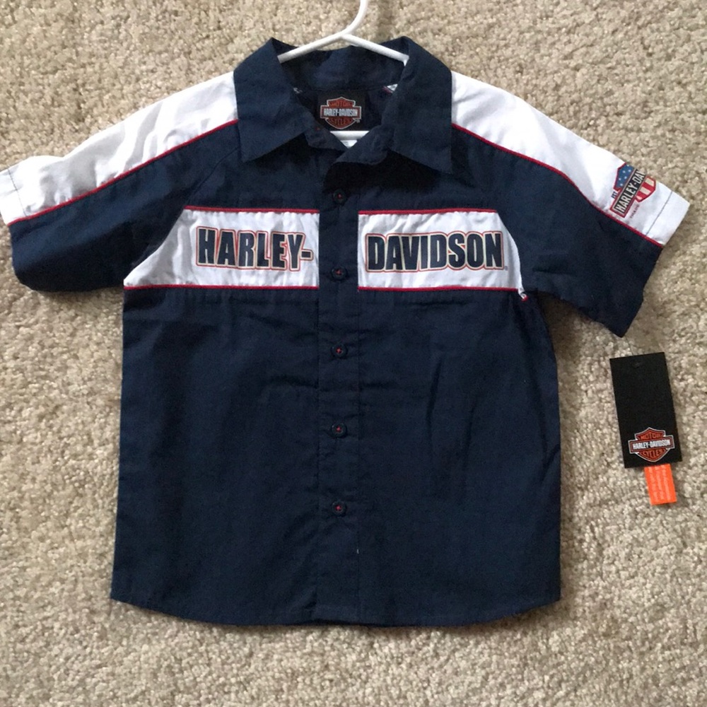 Harley Davidson Toddler Work Shirt